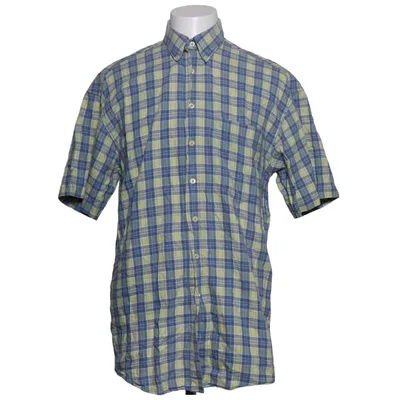 Chemise à manches courtes (Bleu, Jaune) de Canda C&A Coton