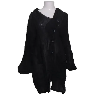 Cardigan (Zwart) van Absolut Katoen, Metallvezel