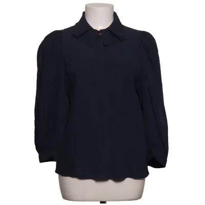 Blus (Blå) från Karen by Simonsen Elastan, Polyester, Viskos