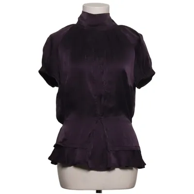 Top (Lila) van Paola Frani Zijde