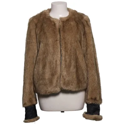 Pälsjacka (Beige, Svart) från Trf Outerwear