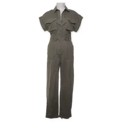 Jumpsuit (Groen) van Romee Strijd x NA-KD Katoen, Elastaan