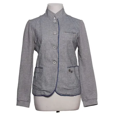 Blazer (Gray) from Luis Trenker Cotton, Linen, Polyester, Viscose