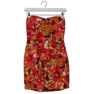 Dress (Pink, Orange, Multicolored) from Forever 21 Linen, Polyester, Viscose