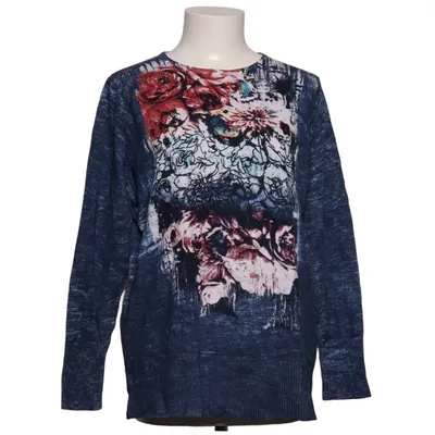 Sweater (Blå, Flerfarvet) fra Cosima Polyamid, Viscose