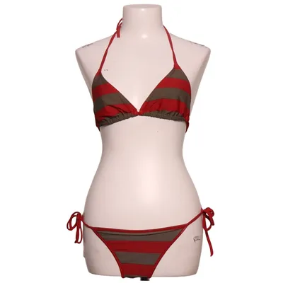 Bikini (Rød, Grå) fra Ichi Elastan, Polyamid