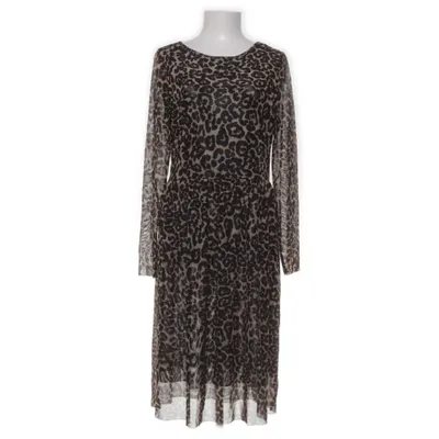 Jurk (Zwart, Bruin, Beige) van Soaked in Luxury Polyester, Elastaan