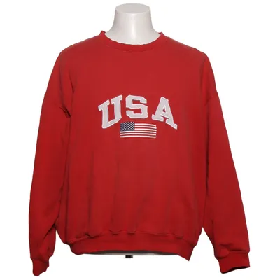 Sweatshirt (Rød) fra Nicils World Bomuld, Polyester