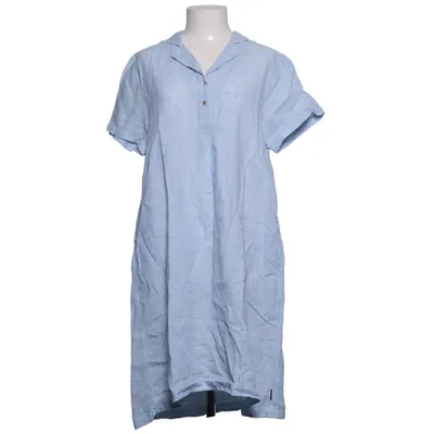 Polo dress (Blue, White) from Holebrook Linen