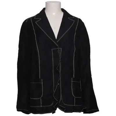Blazer (Noir) de Frankenwälder Lin, Polyamide, Viscose
