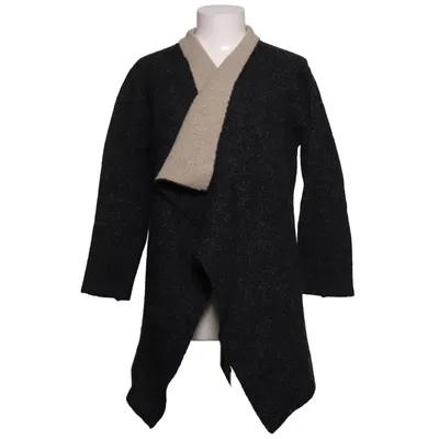 Cardigan (Gris, Noir) de Zara Knit Acrylique, Élasthane, Polyamide, Laine