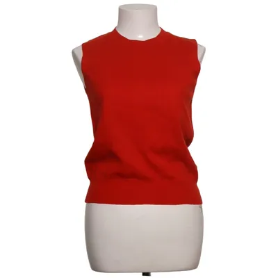 Pull sans manches (Rouge) de Escada Cachemire, Laine