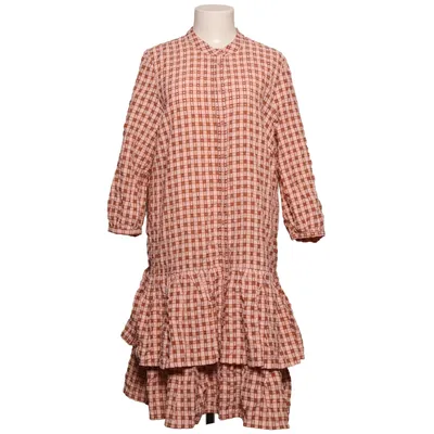 Skjortklänning (Rosa, Brun, Vit) från A View