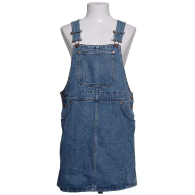 Dungaree dress (Blue) from Monki Cotton