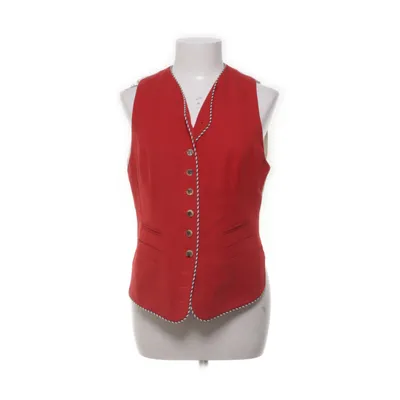 Suit vest (Red, White) from Pauw Cotton, Wool