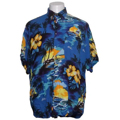 Korte mouwen shirt (Blauw, Geel, Meerkleurig) van Basic Line
