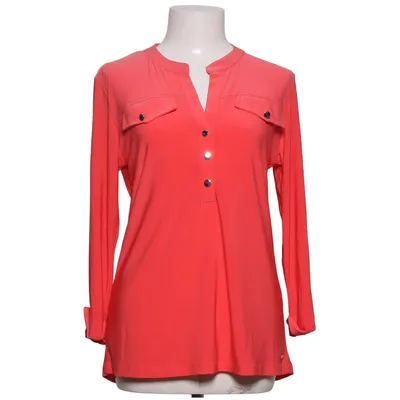 Blouse (Rood) van Angelle Milan Elastaan, Polyester, Viscose