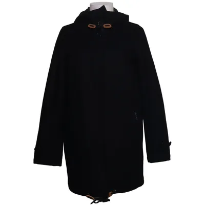 Parka (Black) from Ezekiel Polyester, Wool