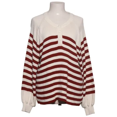 Pull-over (Blanc, Rouge) de Atelier Reve Coton biologique