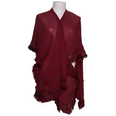 Poncho (Rød) fra Parfois Nylon, Polyester, Viscose