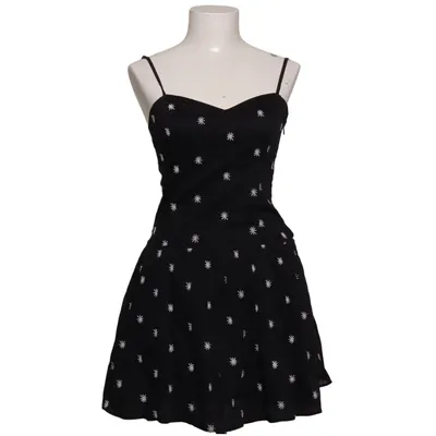 Dress (Black, White) from Zara Polyester
