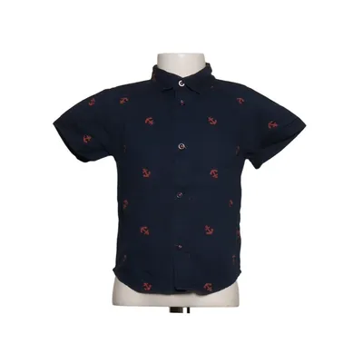Chemise à manches courtes (Bleu, Orange) de Wonder Nation Coton