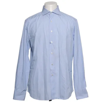 Chemise (Bleu, Blanc) de Cavour Coton