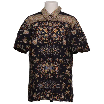 Short sleeve shirt (Black, Multicolored) from Sheego Casual Cotton