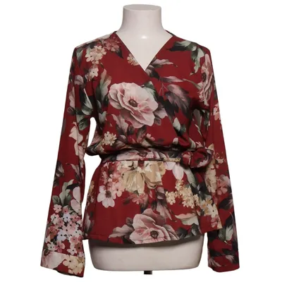 Blouse portefeuille (Rouge, Multicolore) de Mix by Heart