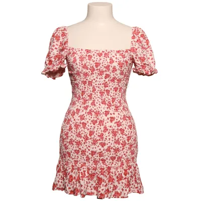 Jurk (Rood, Wit) van Stradivarius