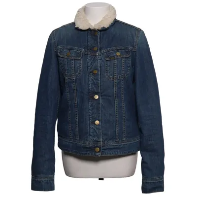 Fodrad jeansjacka (Blå, Beige) från Lee Bomull