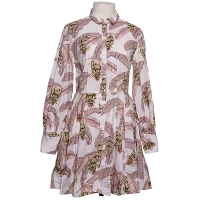 Robe chemise (Blanc, Multicolore) de Desmond & Dempsey x H&M Coton