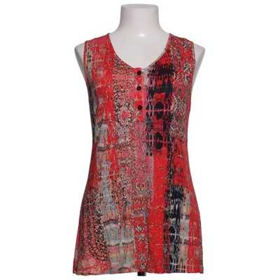 Tank­top (Rot, Mehrfarbig) von Ted Nicol Elasthan, Viskose