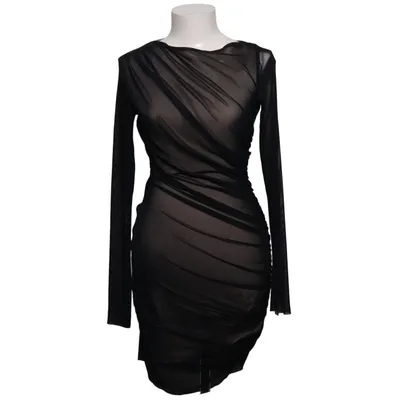 Dress (Black) from Zara Elastane, Polyester