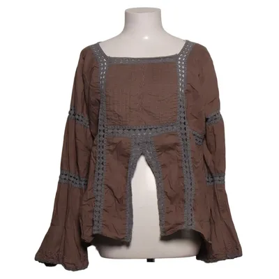 Blouse (Marron, Gris) de X-Mail Coton