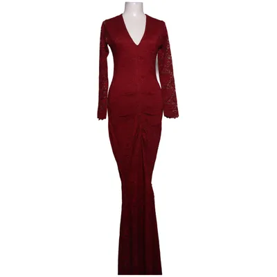 Avondjurk (Rood) van Honor Gold Elastaan, Polyamide, Polyester