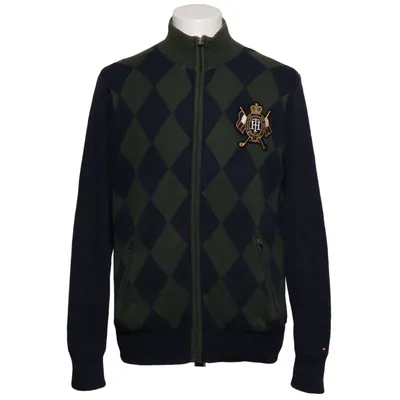 Cardigan (Blauw, Groen) van Tommy Hilfiger Golf Katoen, Polyester, Polyurethaan