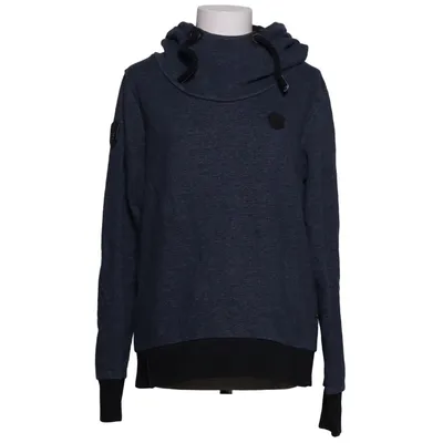 Capuchon sweater (Blauw, Zwart) van Naketano Katoen, Polyester