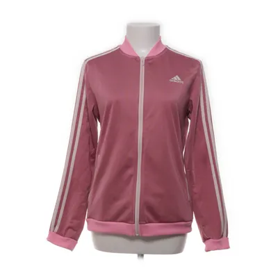 Sports jacket (Pink, White) from Adidas Polyester
