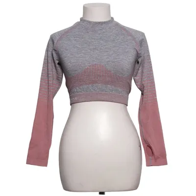 Haut de sport (Gris, Rose) de Nadine Élasthane, Polyamide, Polyester