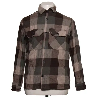 Flanellhemd (Braun, Grau, Beige) von Premium by Jack & Jones Baumwolle