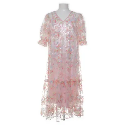 Cocktail dress (Pink, Multicolored) from HUNKØN Polyester, Elastane