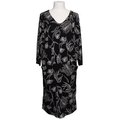 Jurk (Zwart, Wit) van Masai Viscose