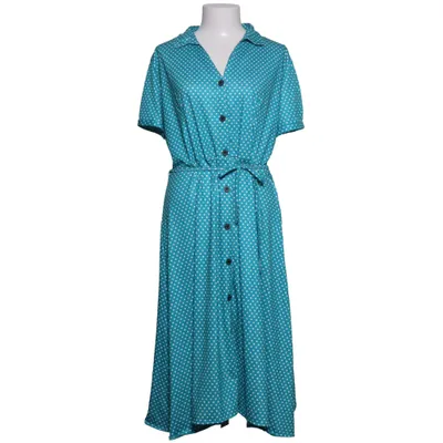 Maxi dress (Blue, White) from Hängmatta Elastane, Viscose