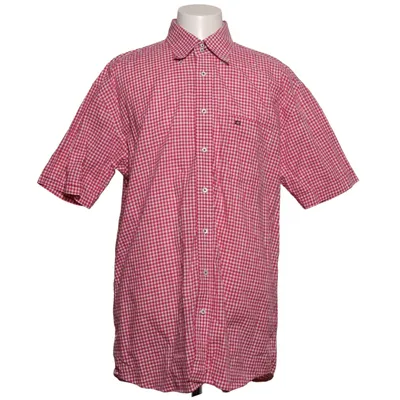 Chemise à manches courtes (Rouge, Blanc) de Giordano Coton
