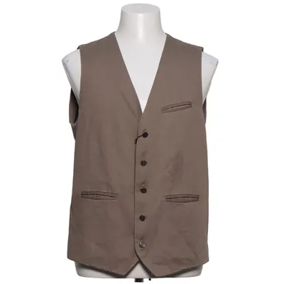 Kostuumgilet (Bruin) van Jobeline Katoen, Polyester