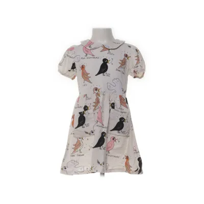 Kjole (Beige, Flerfarvet) fra Mini Rodini Bomuld, Elastan