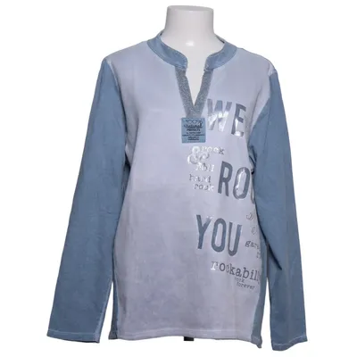 Lange mouwen shirt (Blauw, Grijs) van Liberty Woman Katoen, Elastaan, Polyester