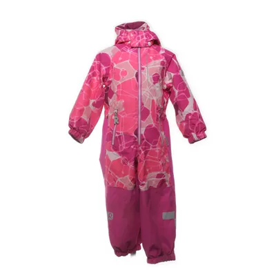 Overall (Roze, Meerkleurig) van Reima Polyester, Polyurethaan