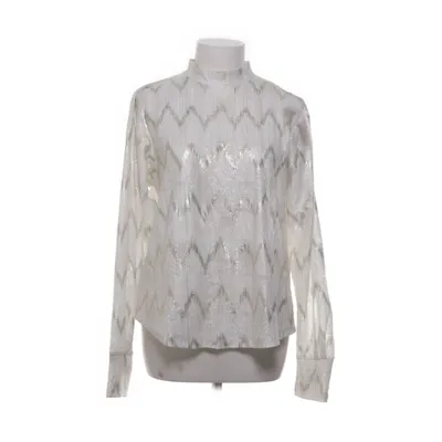 Blouse (Wit, Goud) van Zara Trafaluc Polyester